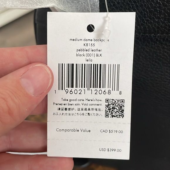 NWT Leila Dome Backpack main image 5